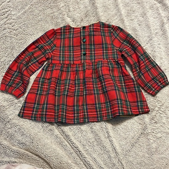 Mud Pie Kids Tartan Reindeer Tunic and Leggings Set - Picture 3 of 8